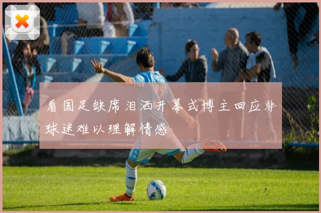 看国足缺席泪洒开幕式博主回应非球迷难以理解情感